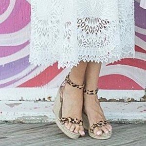 Loeffler Randall Animal Print Espadrilles